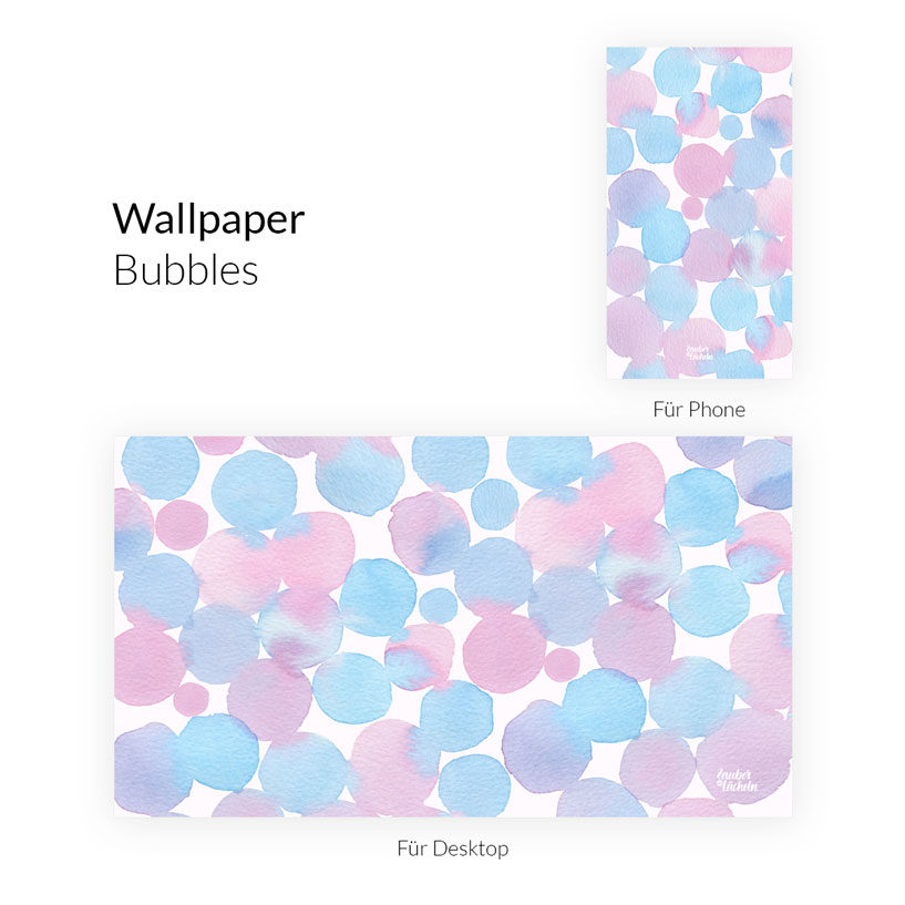 Wallpaper Bubbles Dekstop & Phone