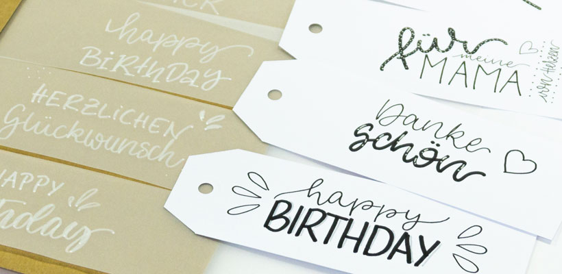 Lettering Beispiele Lettering Basics
