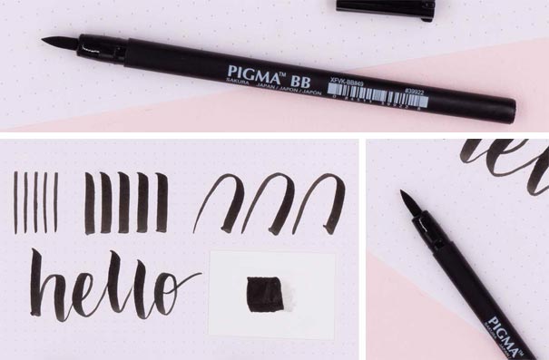 Sakura Pigma Brush Pen Bold
