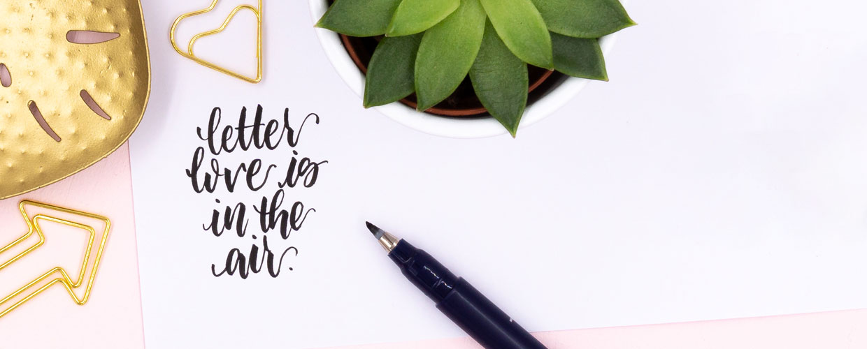 Lettering, Handlettering, Brush Lettering