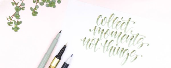 Über 200 Handlettering Sprüche & Worte Inspirationen zum Lettern