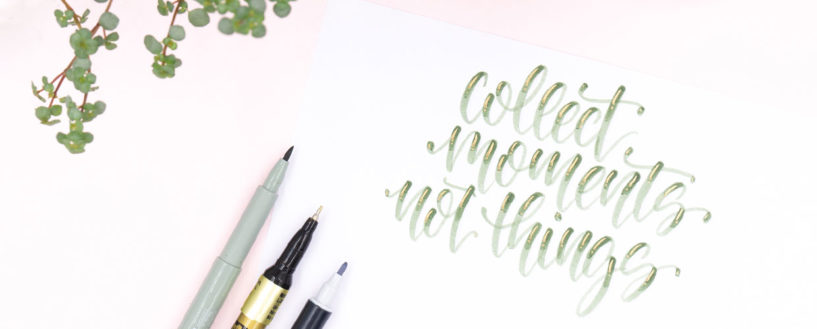 Über 200 Handlettering Sprüche & Worte Inspirationen zum Lettern