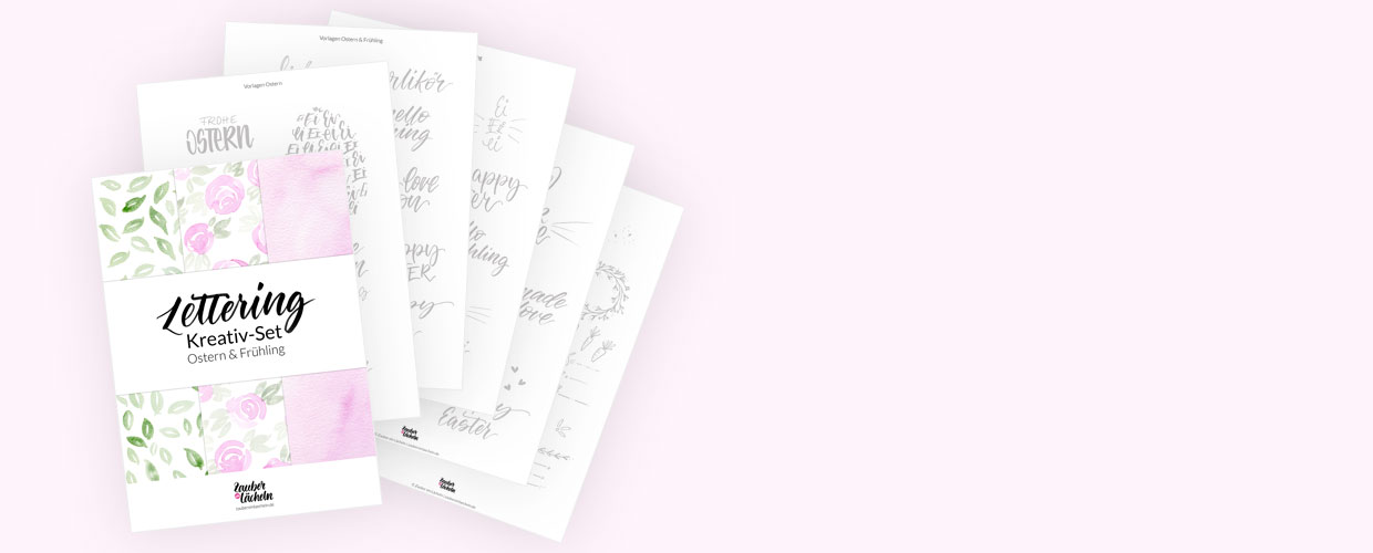 Digitale Lettering Vorlagen