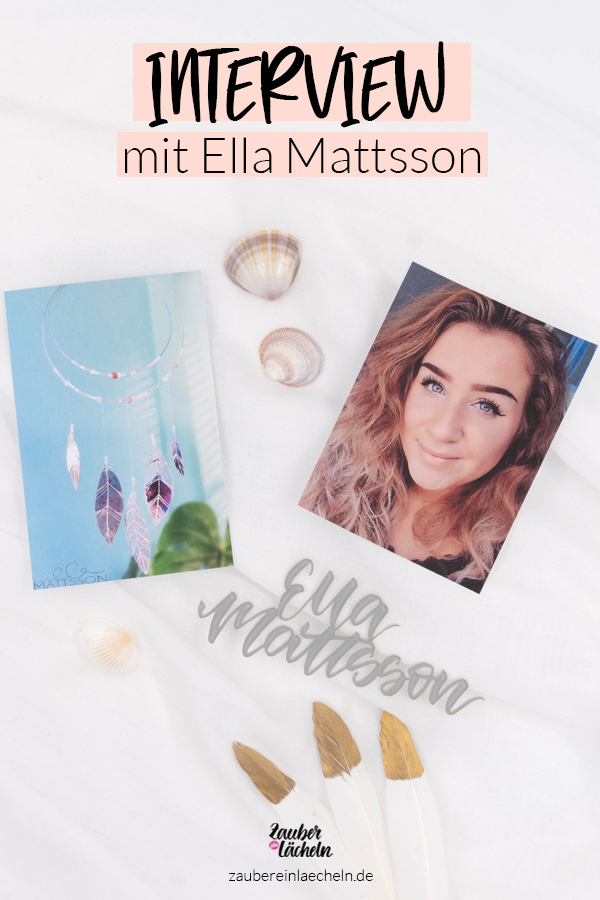 Interview mit Ella Mattsson - Kreativ- und Art-Bloggerin